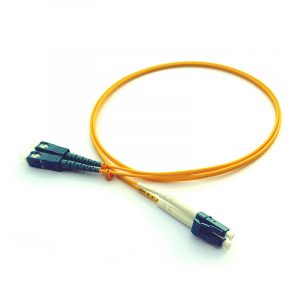 SC/PC-LC/PC DX Single Mode Fiber Optik Patch Kablo