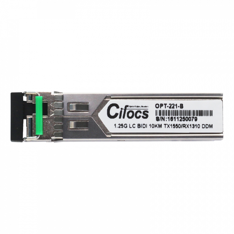 Cifocs CFC-SFP-GIG-LH10-B 1.25G Single Mode 10km BiDi SFP Modül