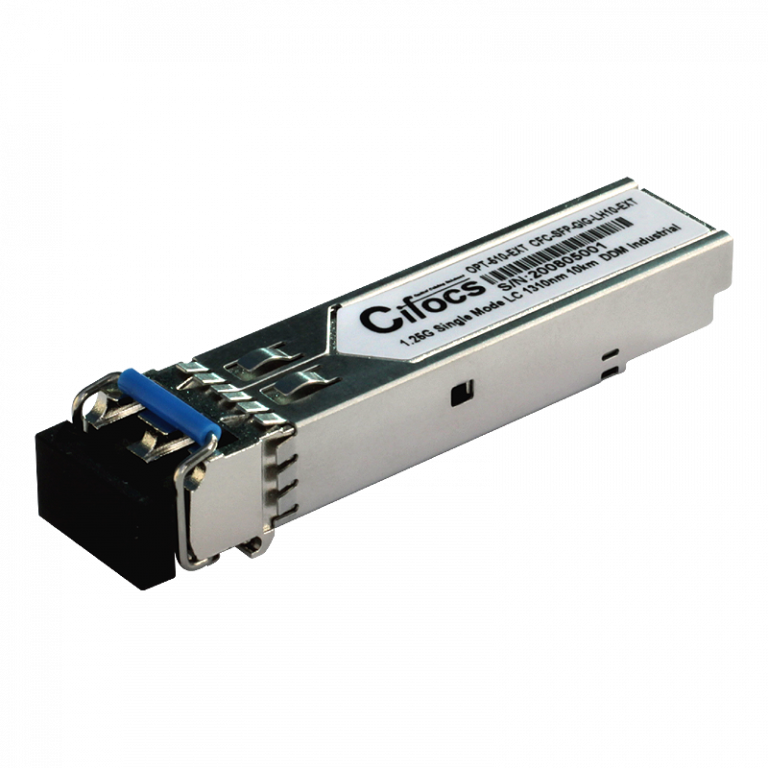 Cifocs CFC-SFP-GIG-LH10-EXT 1.25G Single Mode 10km Endüstriyel SFP Modül