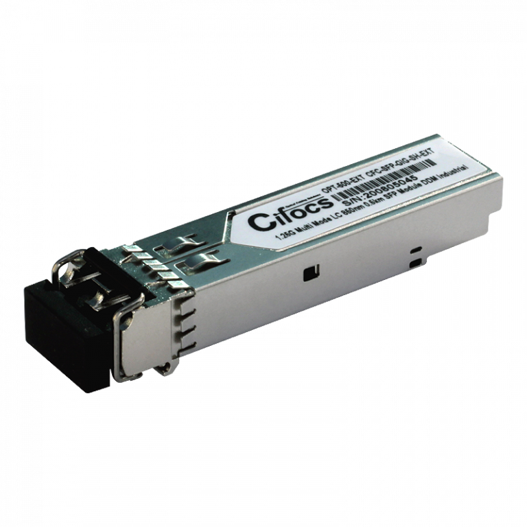 Cifocs CFC-SFP-GIG-SH-EXT 1.25G Multi Mode 0.5km Endüstriyel SFP Modül